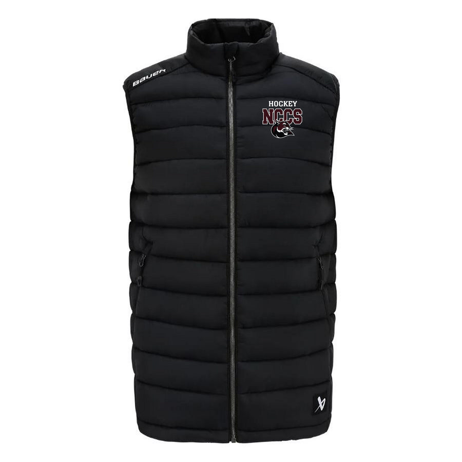 BAUER S23 TEAM PUFFER VEST SR-BLACK