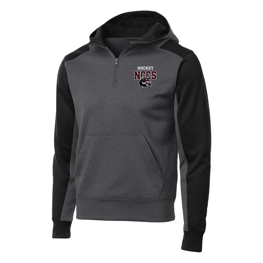 Tech Fleece Colorblock 1/4-Zip Hooded Sweatshirt