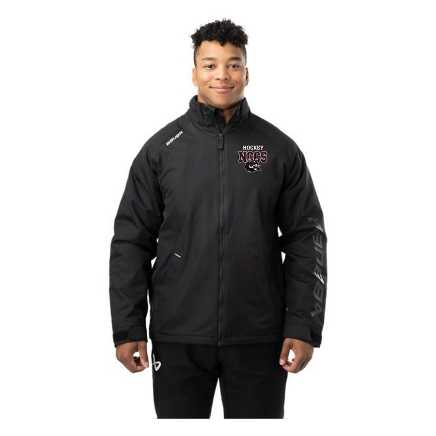 Cougars BAUER S24 TEAM MIDWEIGHT JACKET SR-BLACK
