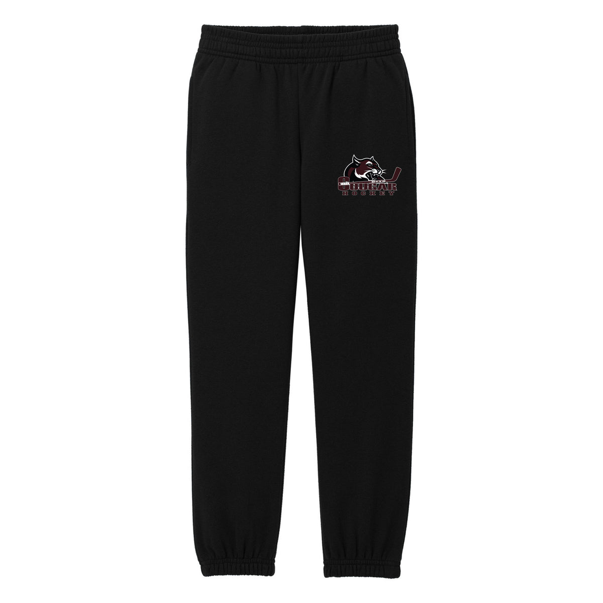 District Youth V.I.T. Fleece Sweatpant — Black, front