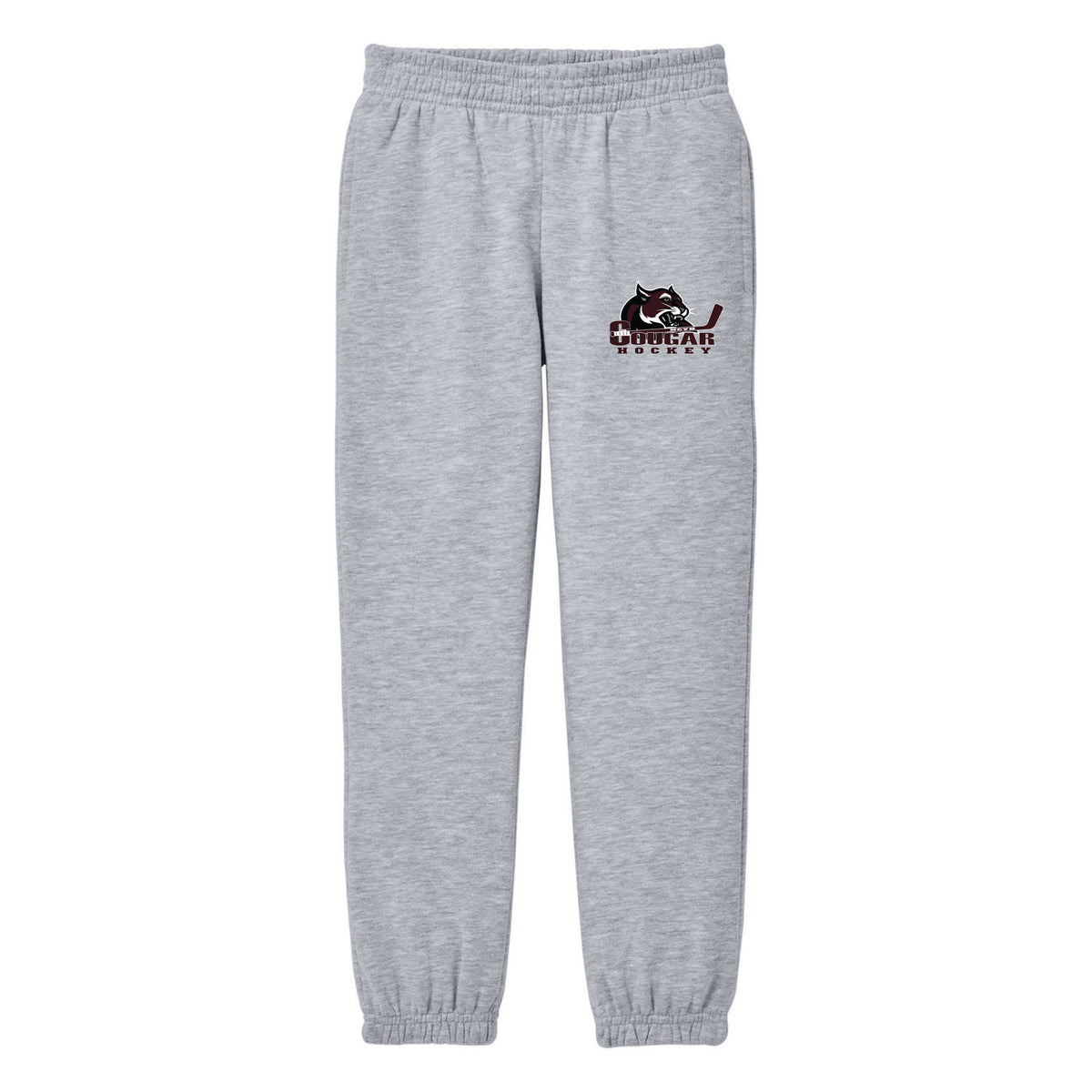 District Youth V.I.T. Fleece Sweatpant — Light Heather Grey, front