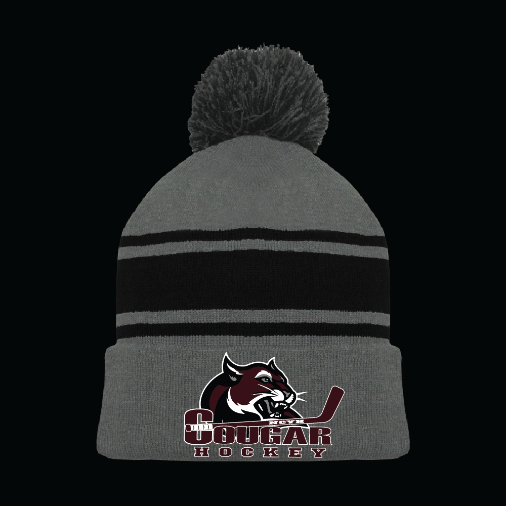 Hockey Toque HEATHER GREY/BLACK