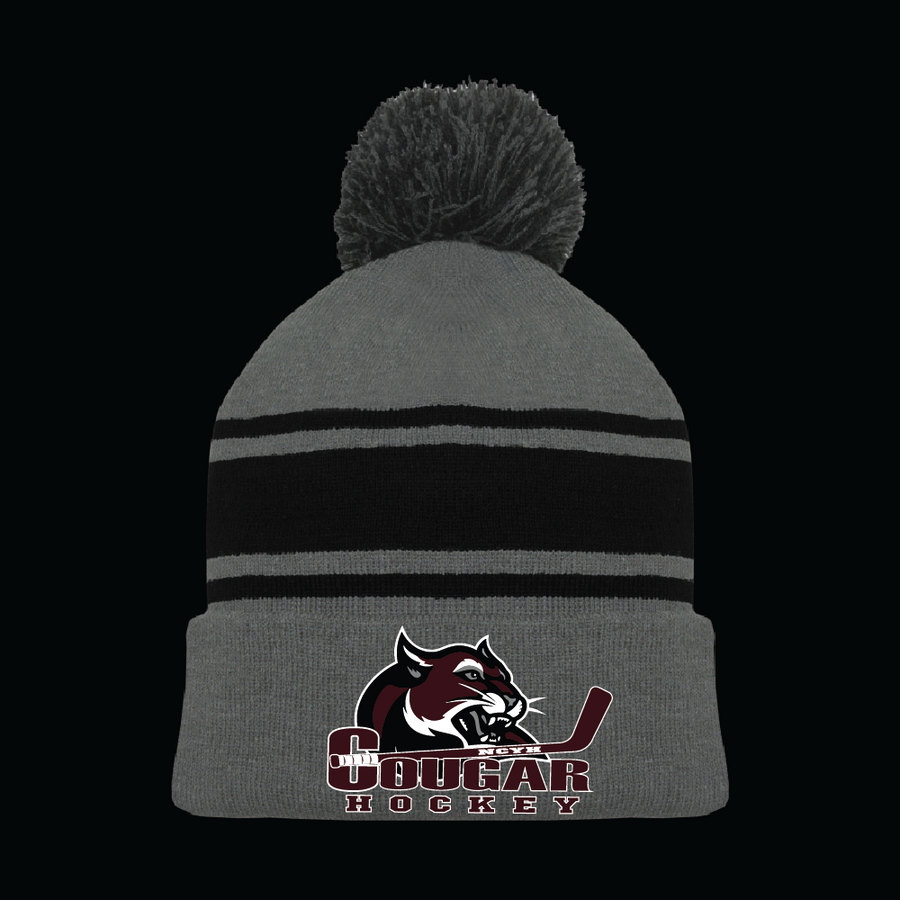 Hockey Toque HEATHER GREY/BLACK