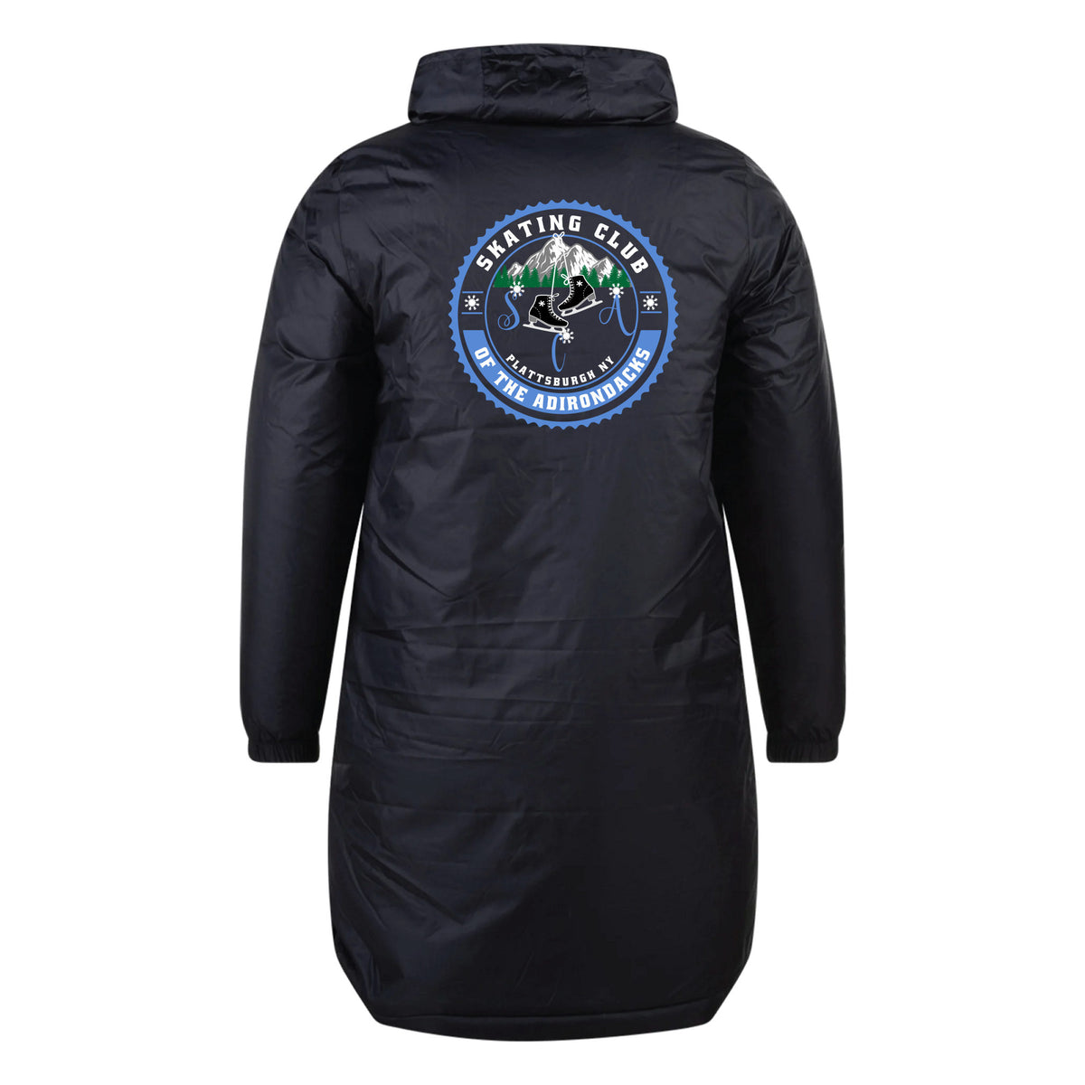 Nike Park 26 SDF Jacket Embroidered — Black, Logo 1, back