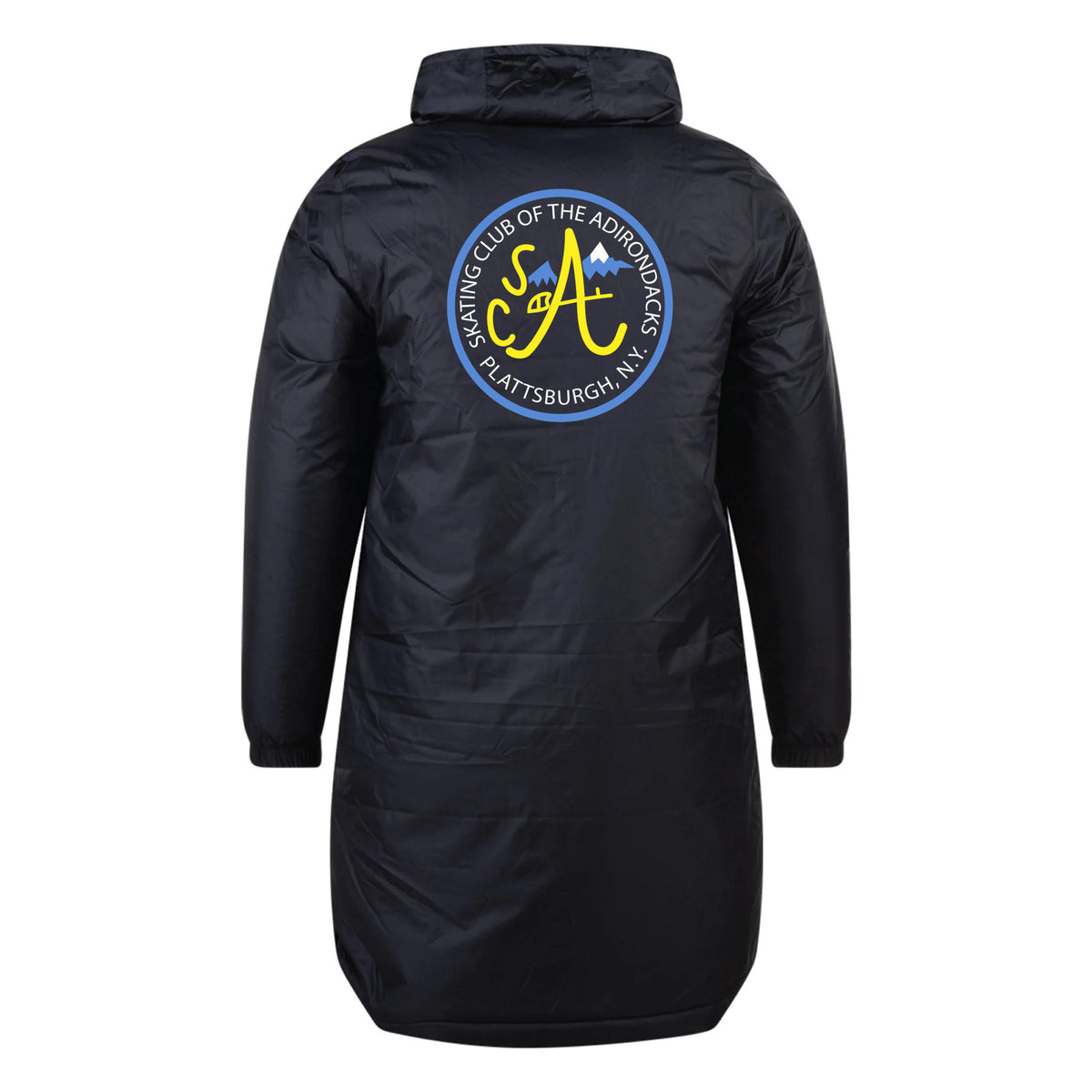 Nike Park 26 SDF Jacket Embroidered — Black, Logo 2, back