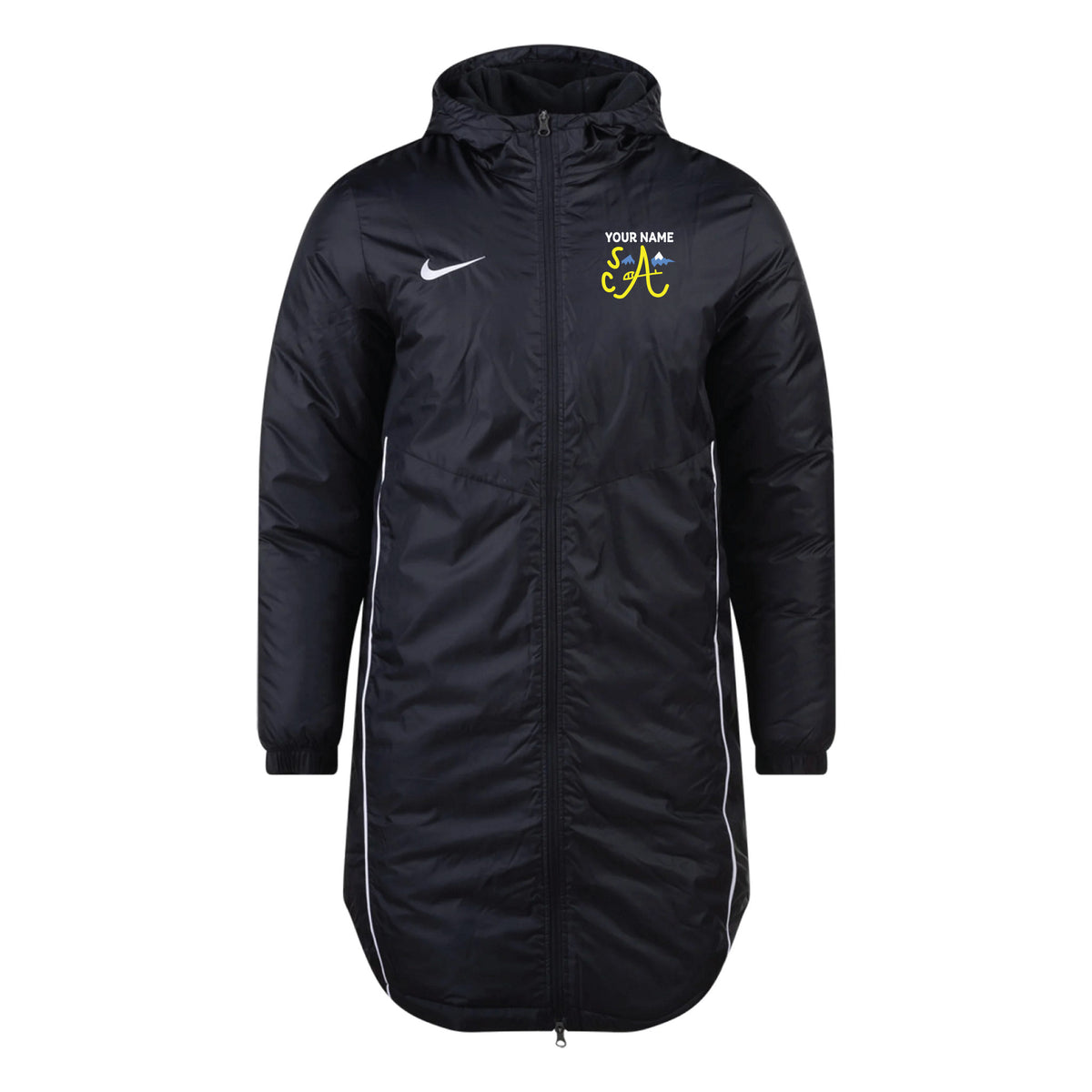 Nike Park 26 SDF Jacket Embroidered — Black, Logo 2, front