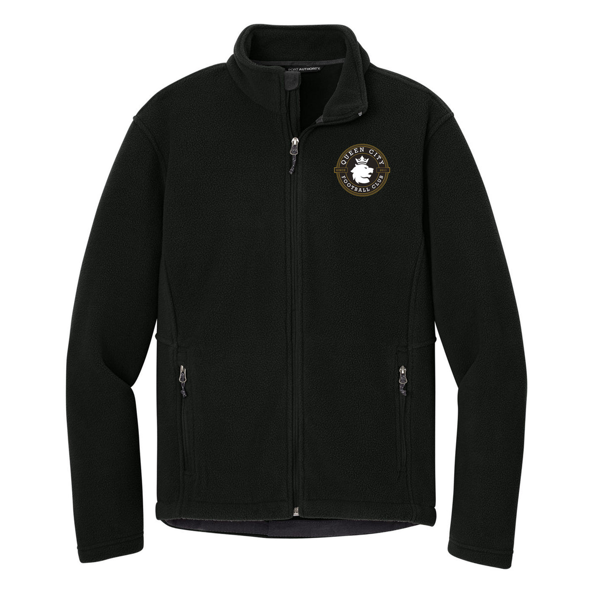 Port Authority Value Fleece Jacket — Black, front