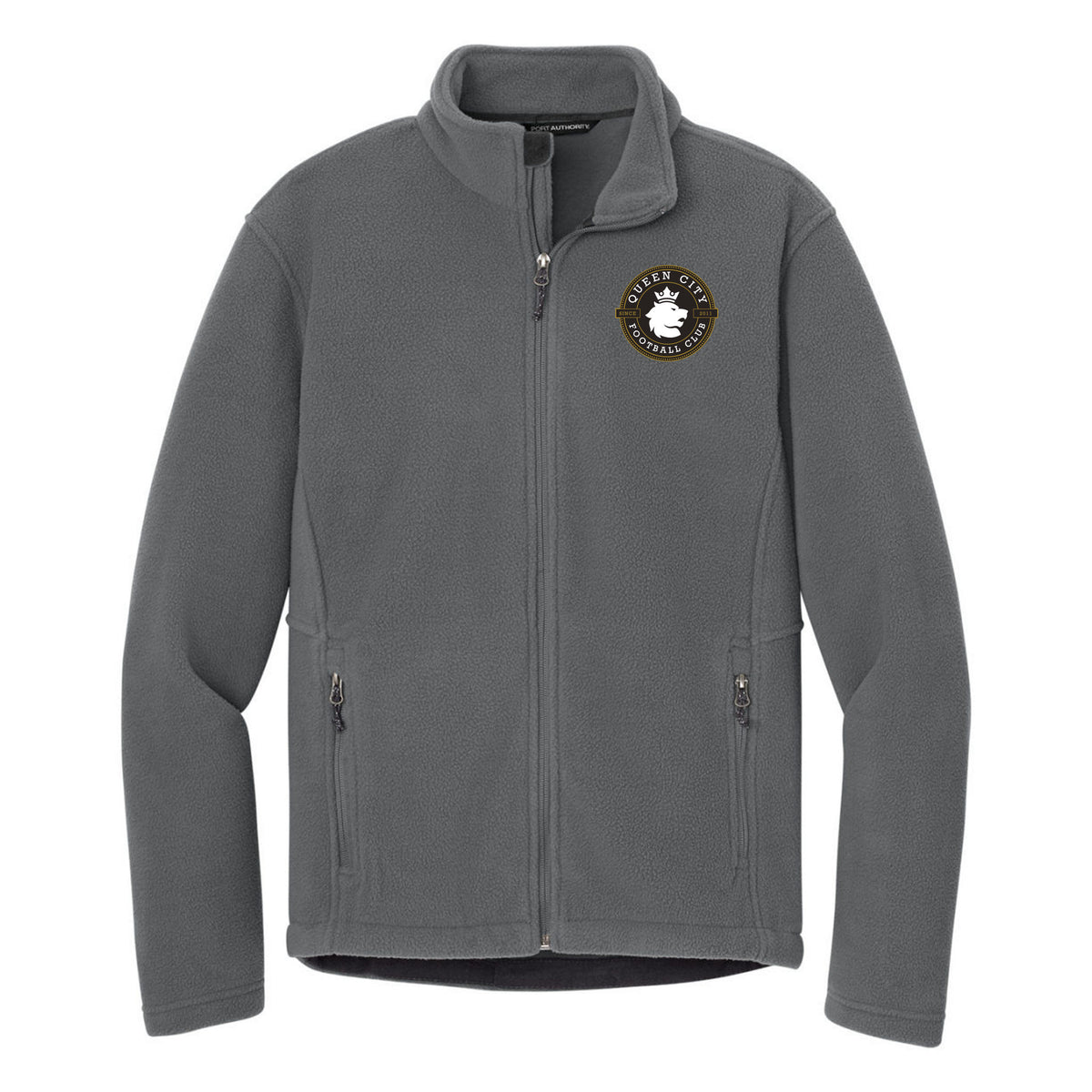 Port Authority Value Fleece Jacket — Deep Smoke, front
