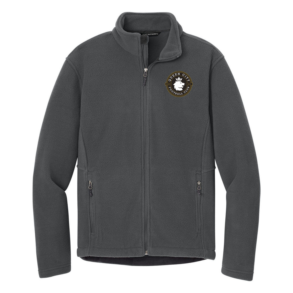 Port Authority Value Fleece Jacket — Iron Grey, front