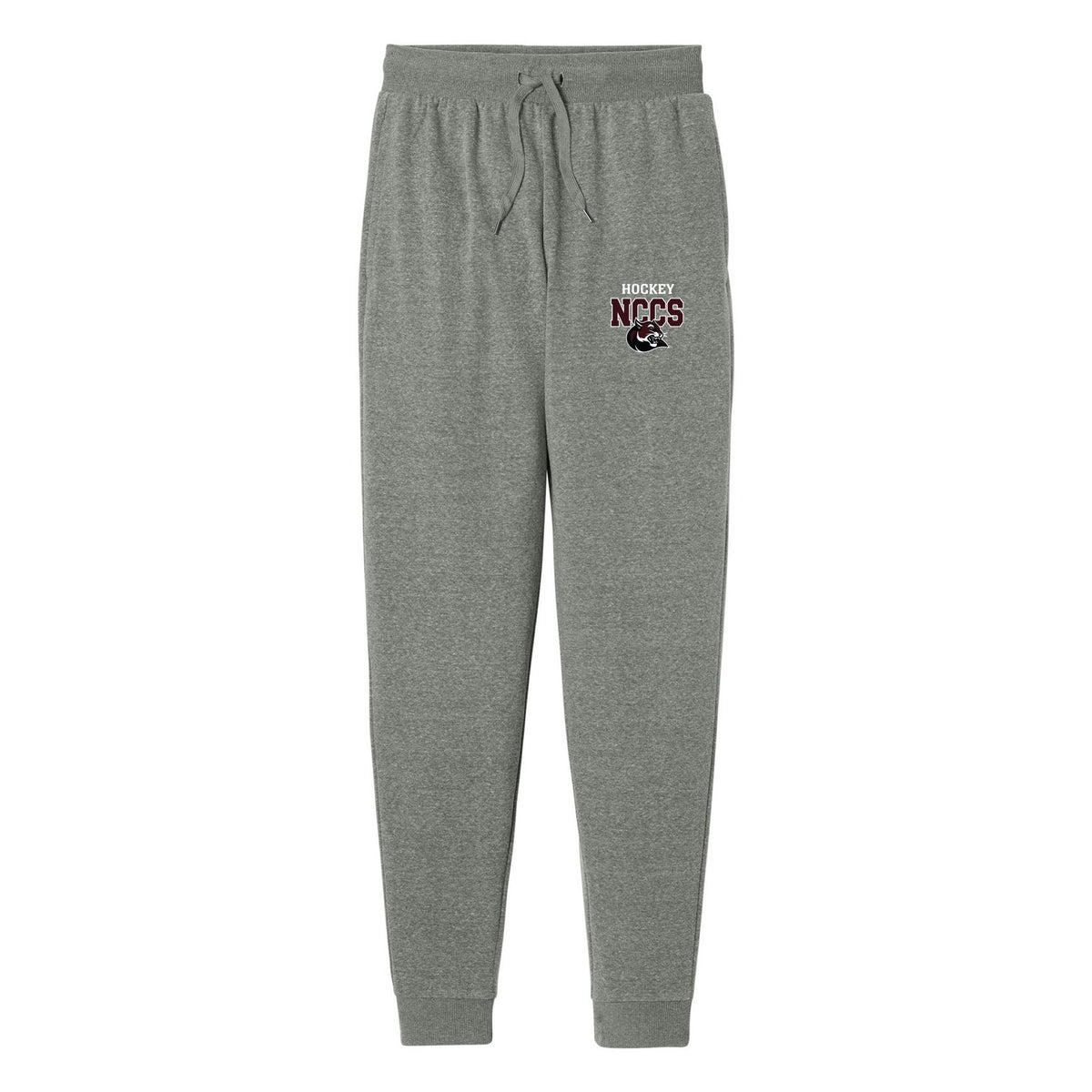 District Perfect Tri Fleece Jogger — Grey Frost, front