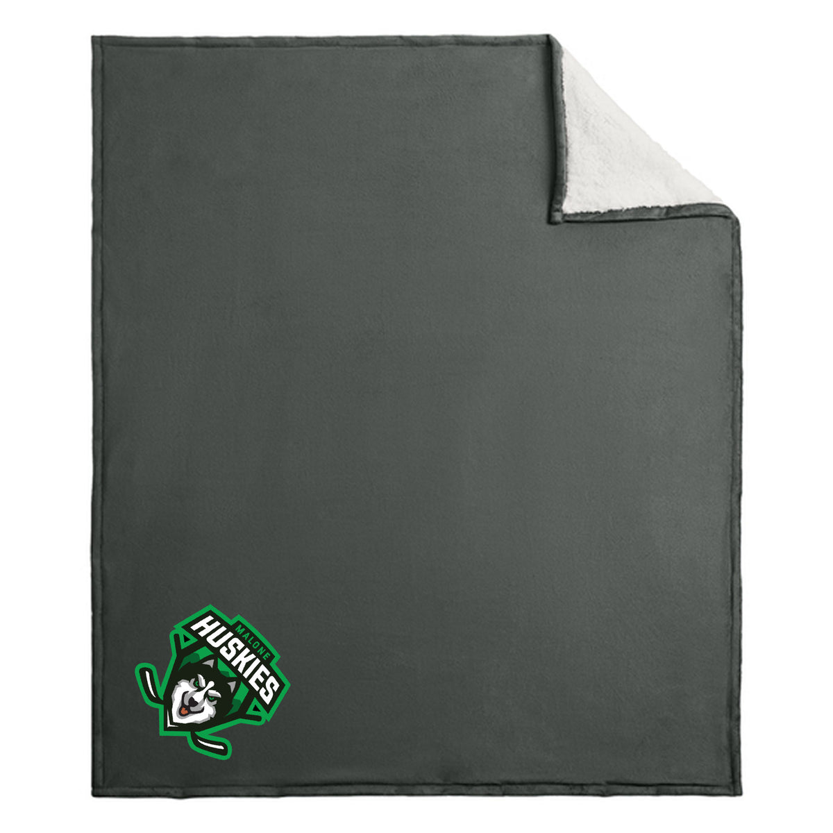 Port Authority Mountain Lodge Blanket — Hearth Grey, detail