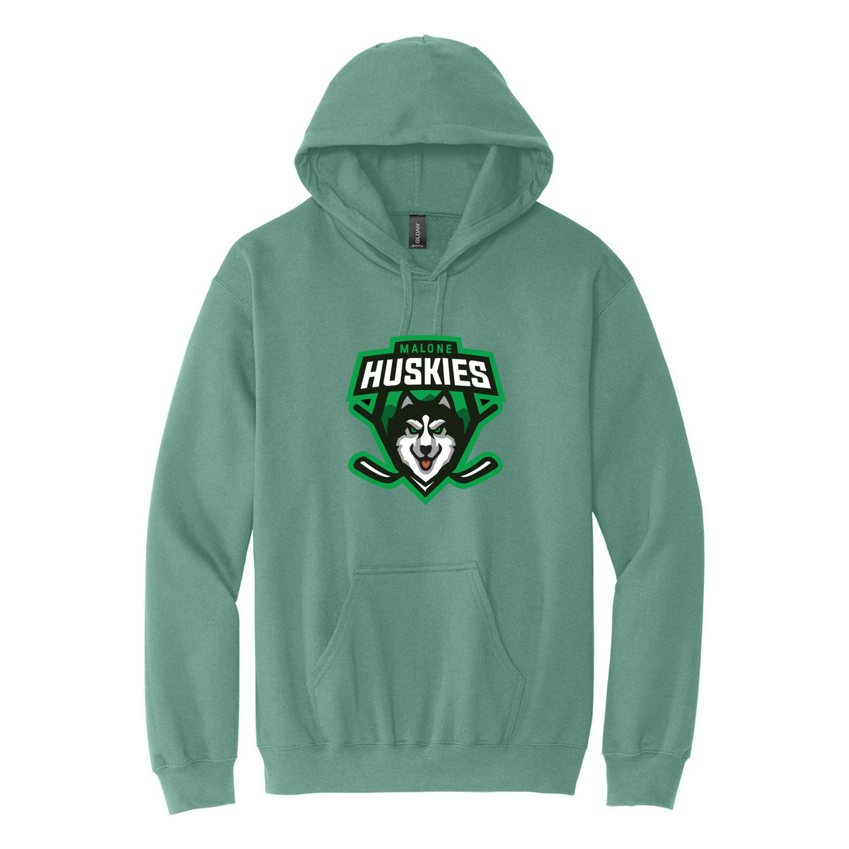 Gildan Softstyle Midweight Pullover Hooded Sweatshirt — Aquatic, front