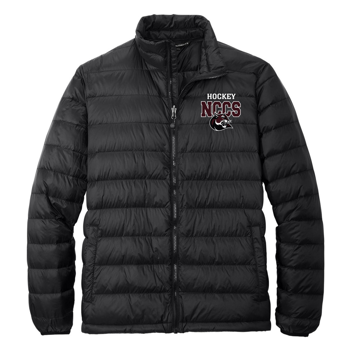 Cougars Port Authority Down Jacket — Black, front