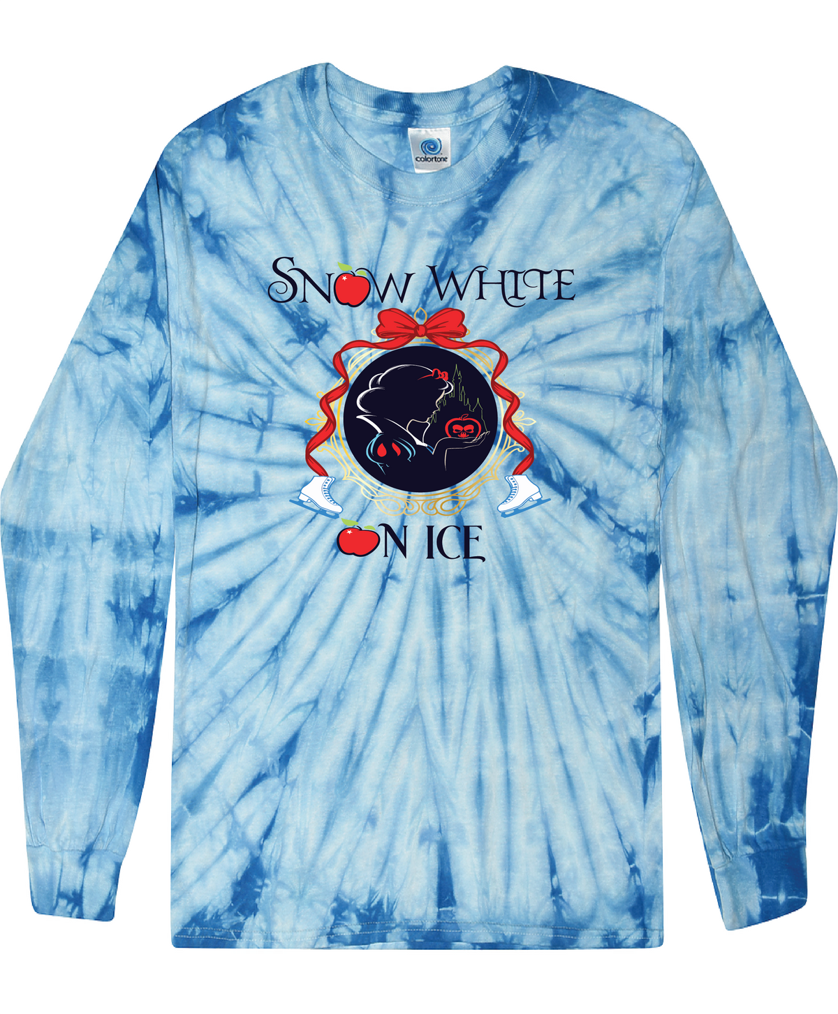 Youth Spider Baby Blue Long Sleeve T-Shirt