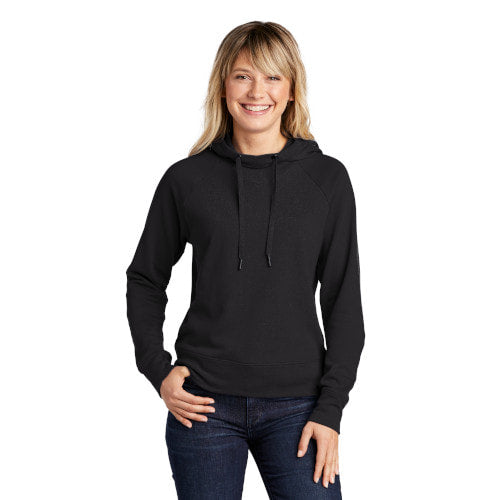 Ladies Lightweight French Terry Pullover Hoodie