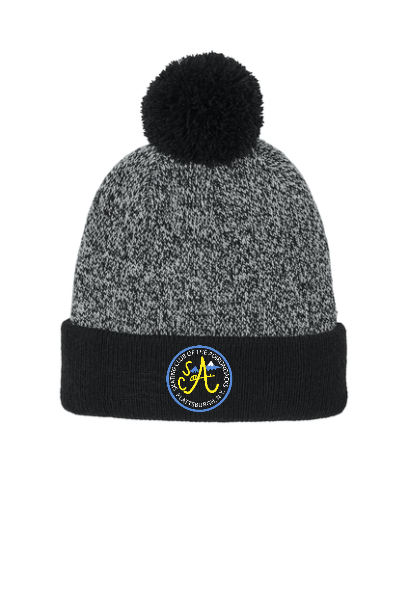 Halftime Heather Pom Beanie