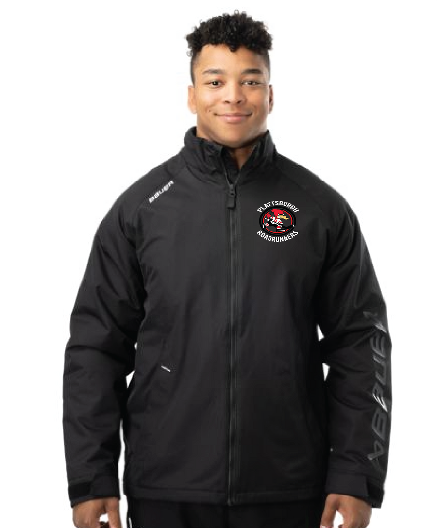 Adult and Youth Embroidered Bauer S24 Team Midweight Jacket - Black