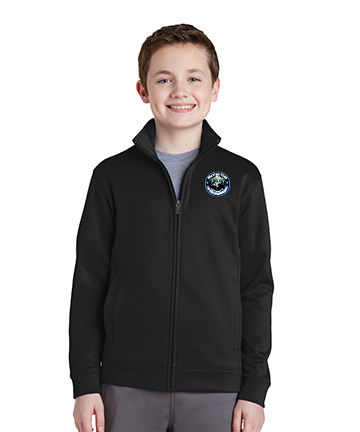Youth Sport-Wick Fleece Full-Zip Jacket