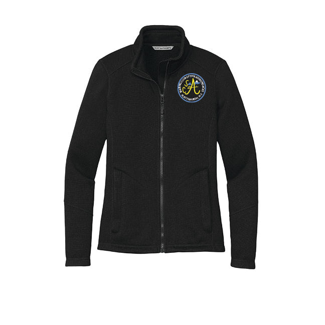 Ladies Arc Sweater Fleece Jacket