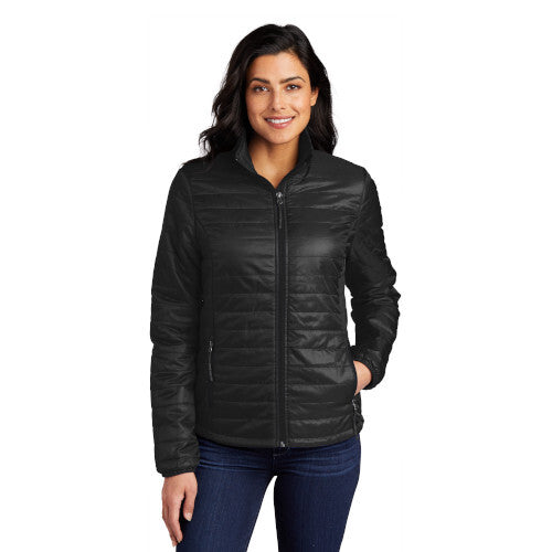 Ladies Packable Puffy Jacket