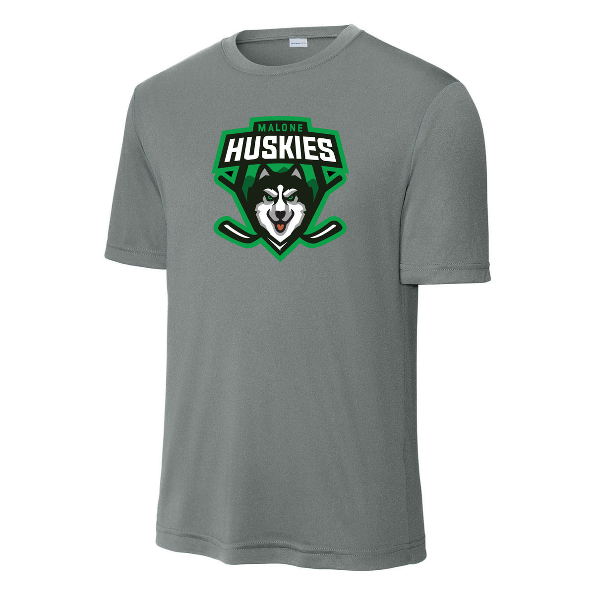 Adult Competitor Tee — Grey Concrete, front