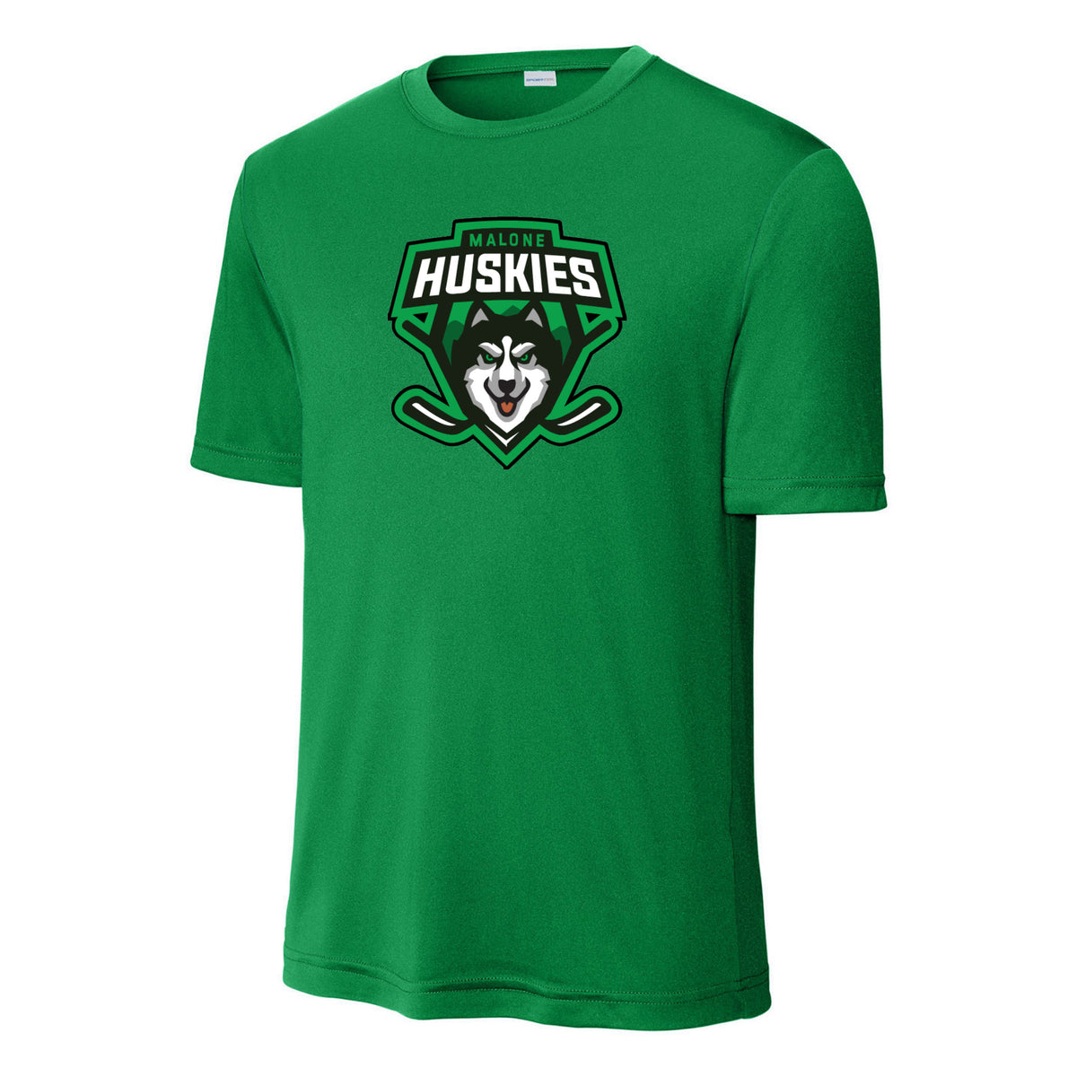 Adult Competitor Tee — True Kelly Green, front