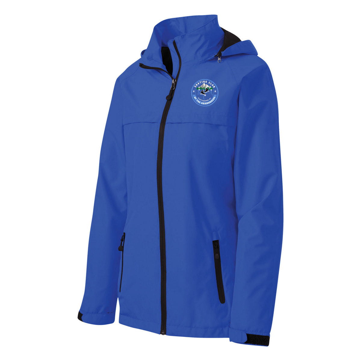 Port Authority Women's Torrent Waterproof Jacket — True Royal, Logo 1, front