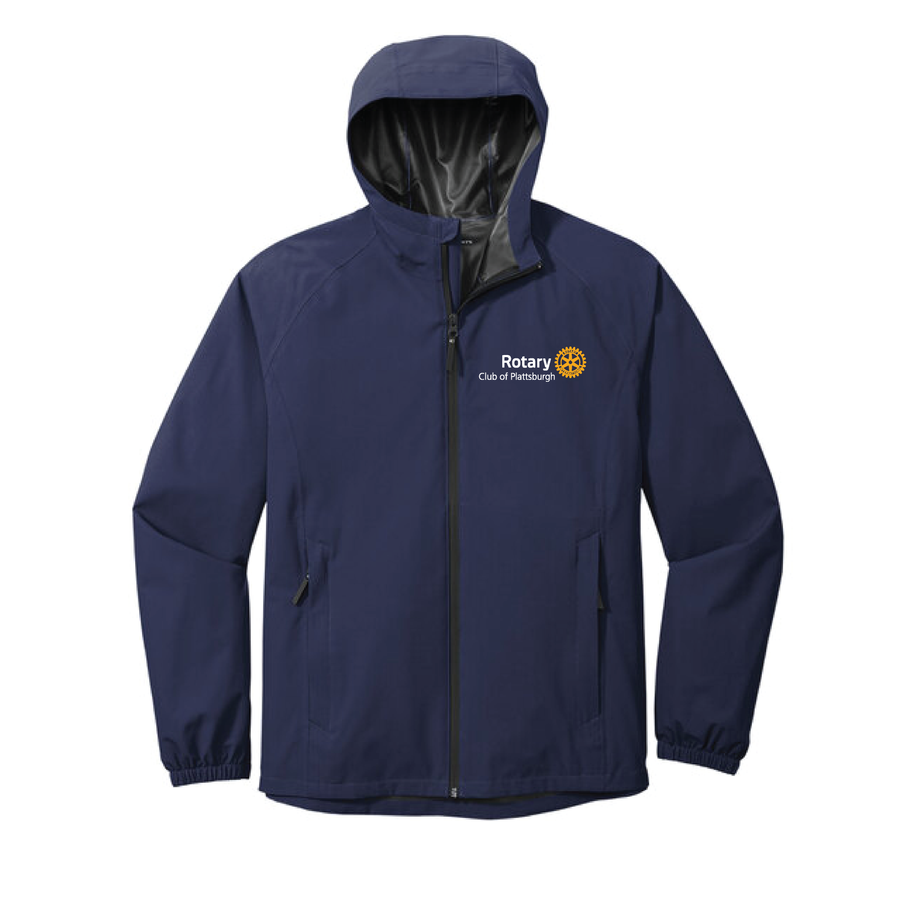 Embroidered Rain Jacket