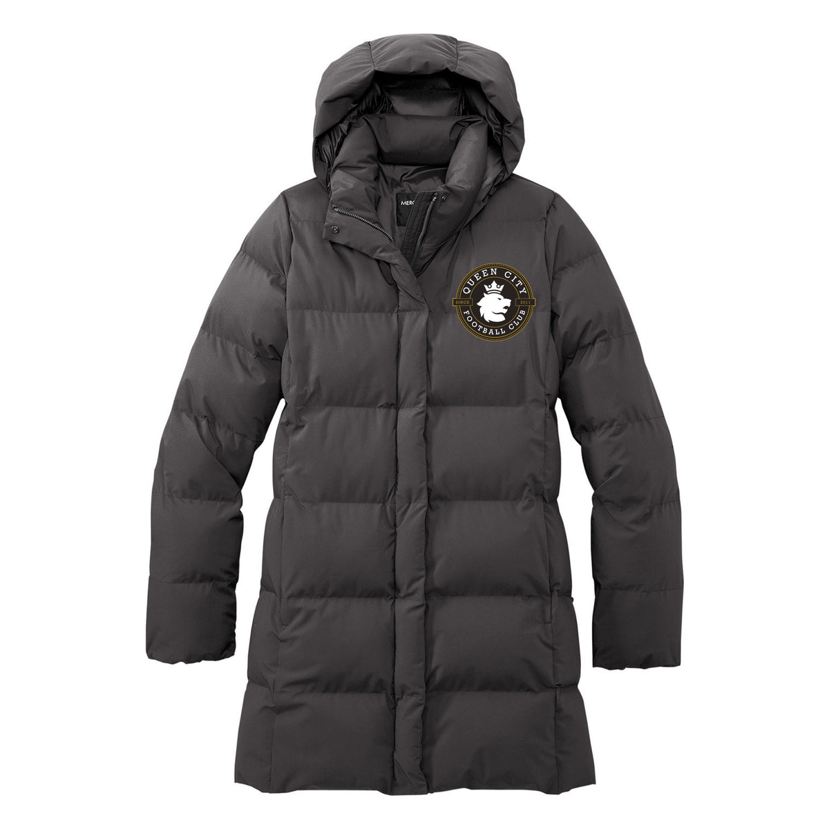 Mercer+Mettle Women's Puffy Parka — Anchor Grey, front
