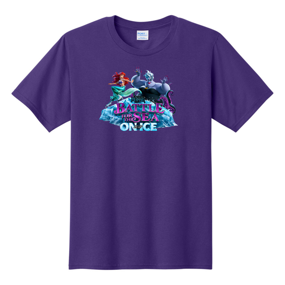 Adult Fan Favorite Tee — Team Purple, front