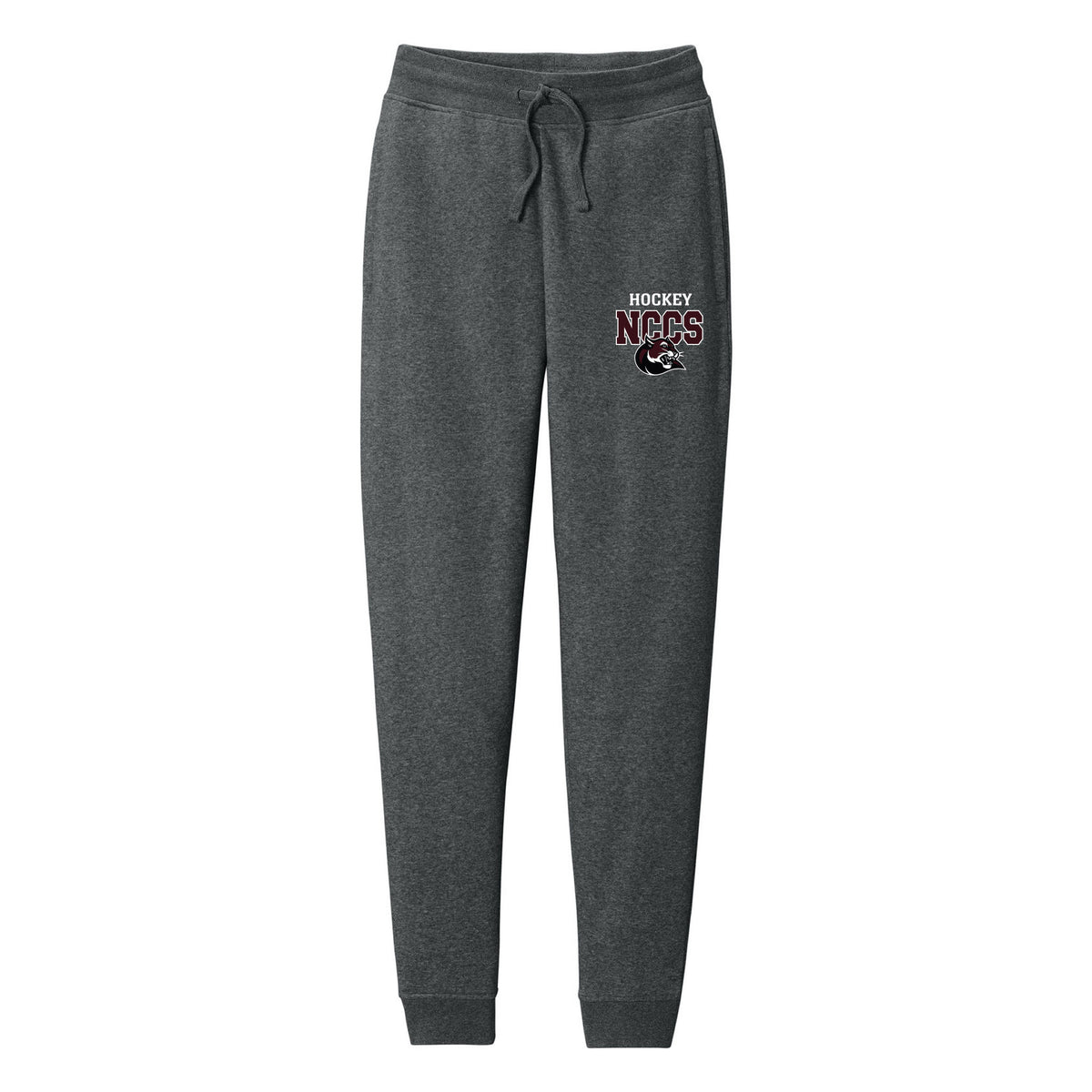 District V.I.T.Fleece Jogger — Heathered Charcoal, front