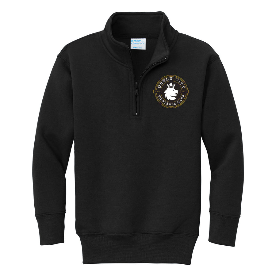 Youth Core Fleece 1/4-Zip Pullover Sweatshirt