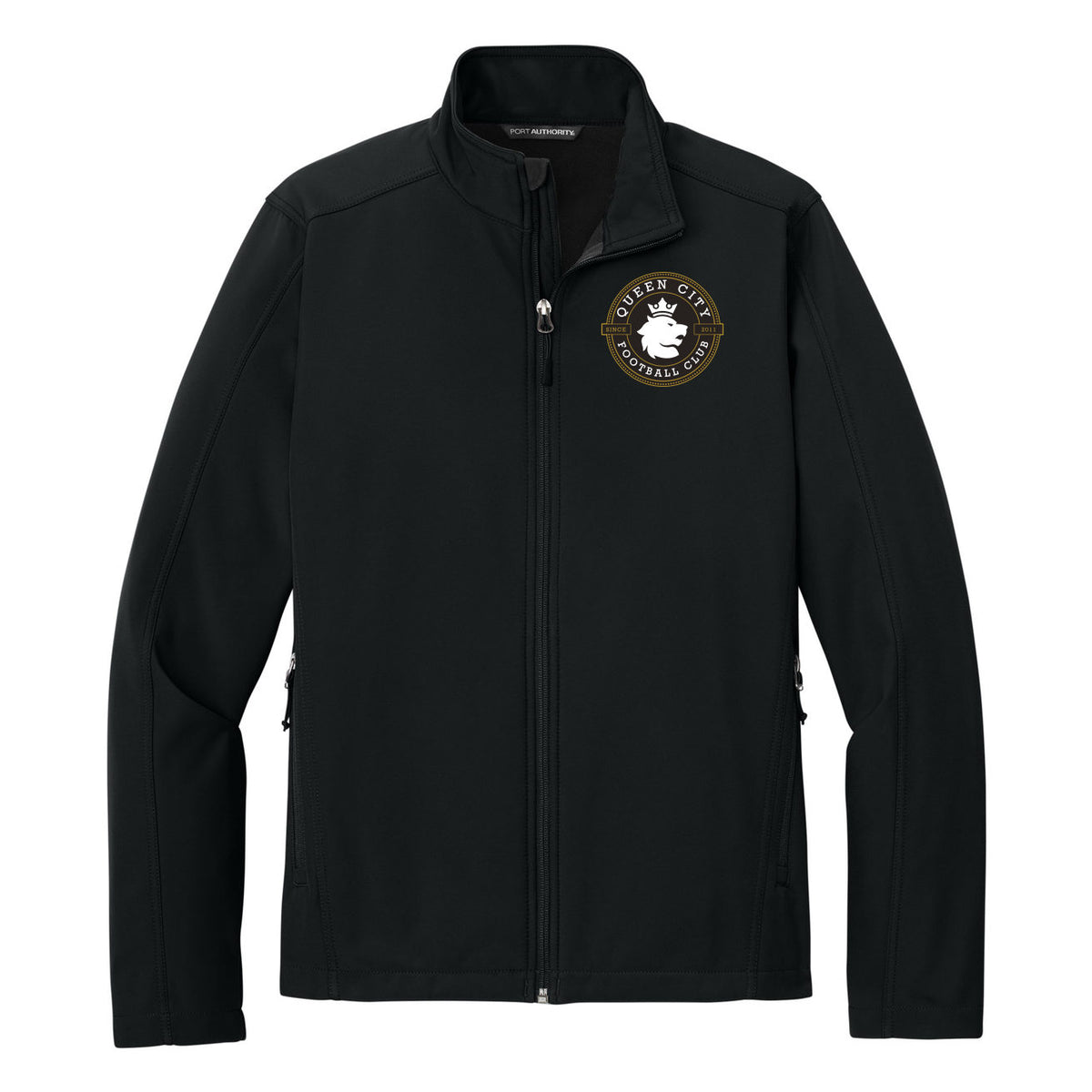 Core Soft Shell Jacket — Black, front